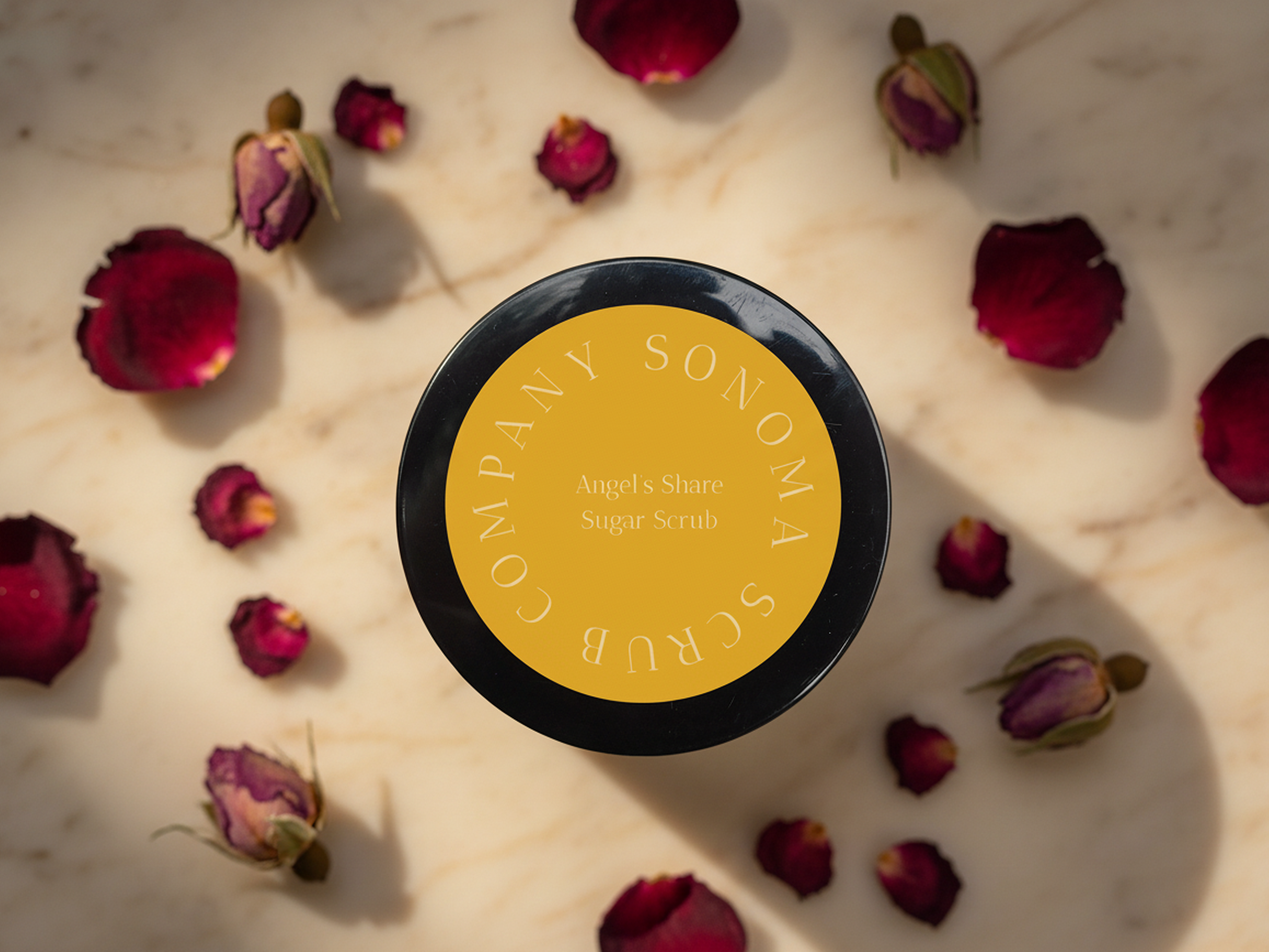 Shea Butter Sugar Scrub- Angel's Share 2oz