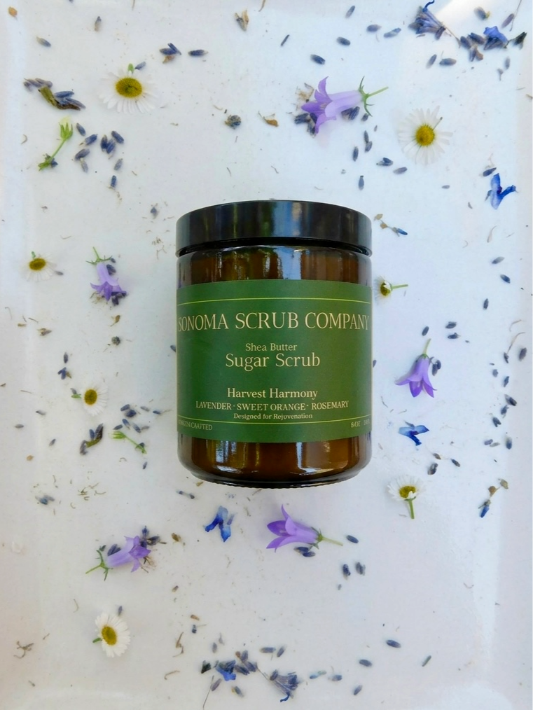 Shea Butter Sugar Scrub- Harvest Harmony 8oz