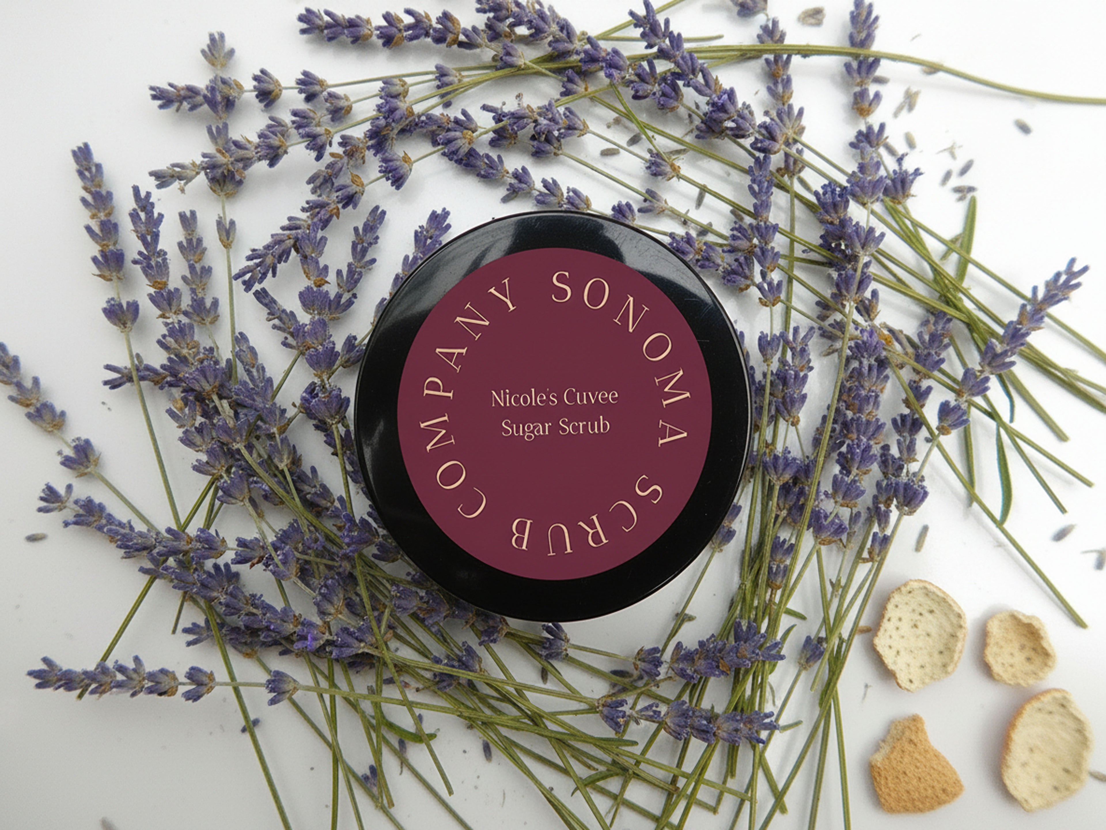 Shea Butter Sugar Scrub- Nicole's Cuvee 2oz